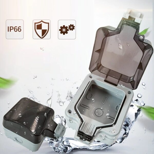 Smart Home - IP66 водоустойчива кутия за защита на открит външен контакт | ключ - ip66-waterproof-box-for-protection-of-open-external-contact_13