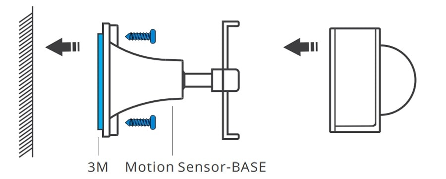 sonoff motion sensor base for Sonoff pir3 rf and snzb 03 05