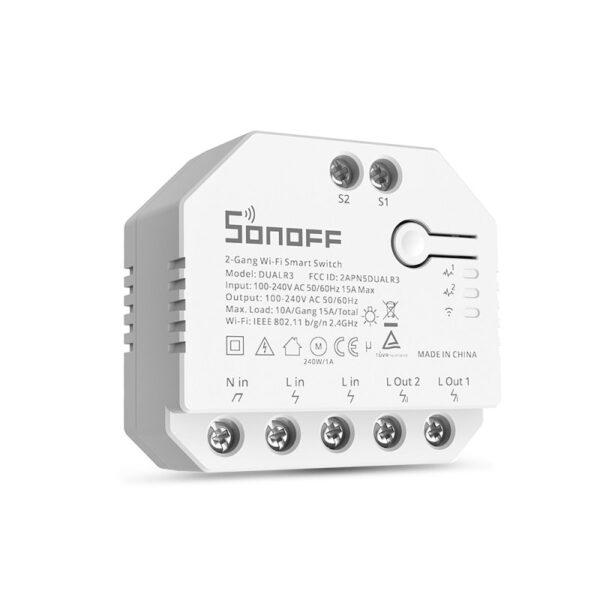 SONOFF DUALR3 Dual Relay Two Way Power Metering Smart Switch 15