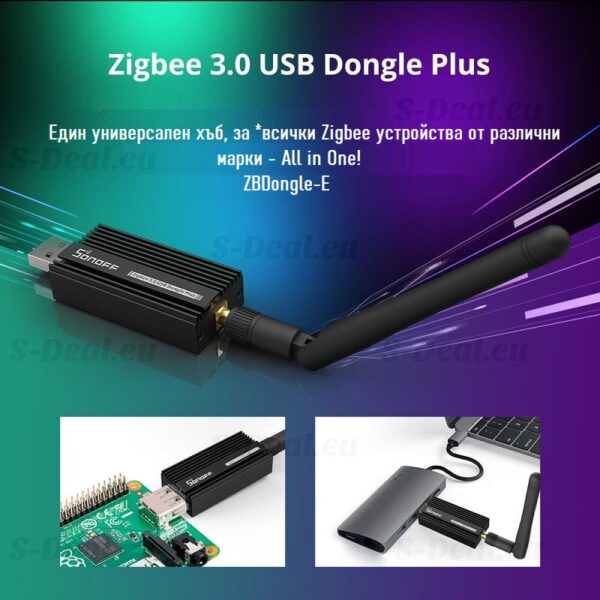 SONOFF Zigbee 3.0 USB Dongle Plus–ZBDongle-E