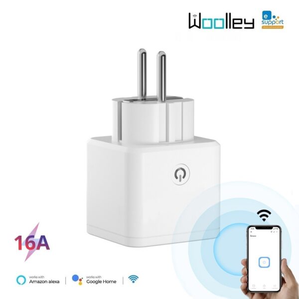 Woolley SA-031 WiFi Smart Plug 16A EU Socket eWeLink APP Remote Control Work With Alexa Google Home Alice