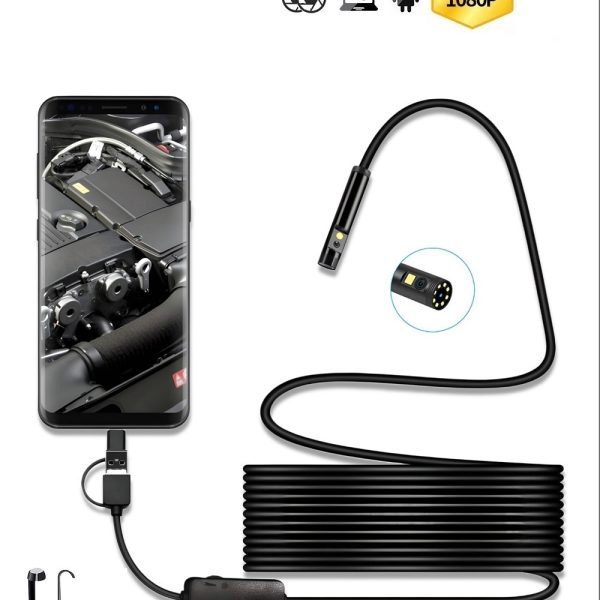 INSKAM Y101-USB endoscope-dual lens ip67-waterproof-borescope-industrial PC 2MP Android 1080P HARD_e1
