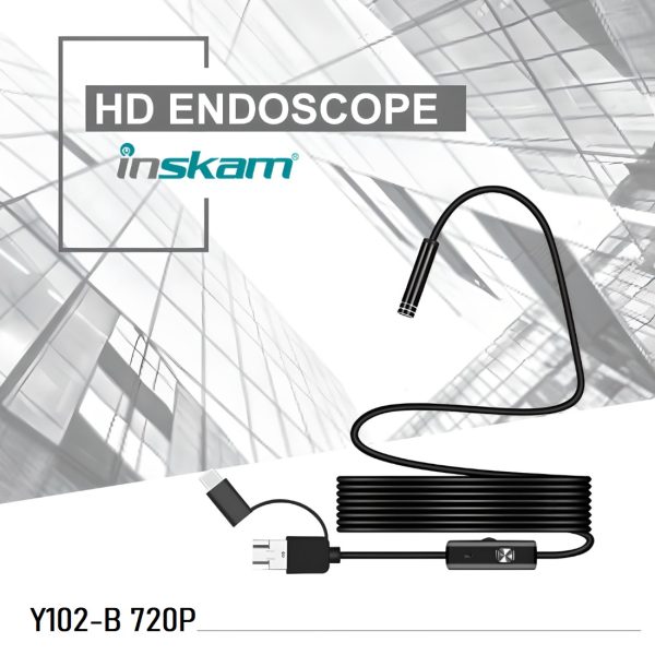 INSKAM Y102-USB endoscope-single lens ip67-waterproof-borescope-industrial PC Android 720P HARD_1_2