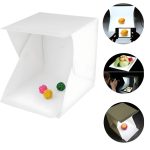portable-photo-box-studio-40-cm-for-product-photography-with-led-lighting dimmable – 5pvc backgrounds